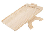 Wooden Sofa Tray with Phone Tablet Holder Couch Arm Dining Tray for Breakfast Snack Dessert V1294-YM0901-3117250054911