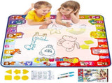 Water Doodle Mat, Large babies Painting Mat, Clean Drawing Mat with Neon Colors, Educational Toys V1263-JX-1866