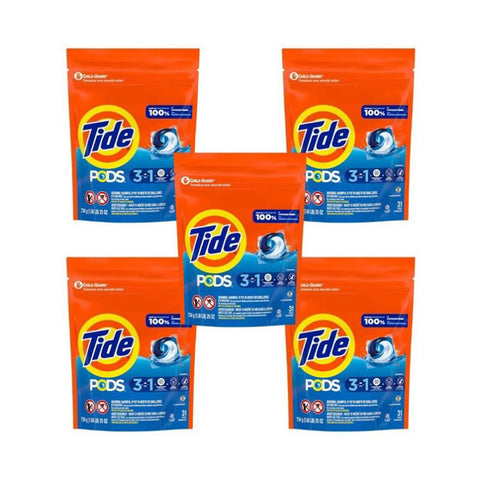 Tide 3in1 155 Clean Breeze Laundry Pods TIDE-80797353X5