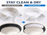 50PCS Disposable Collar Sweat Pads, Self-Adhesive Sweat Absorbing Neck Collar Protectors for Shirts, V1366-AZ2-W-11656