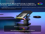 YU8 Dynamic Microphone, XLR/Type-C Dual Mode, Built-in HiFi Sound Card, 48kHz HD Sampling, RGB V1232-ZMFKF-WXK-001