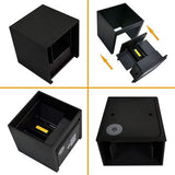 LED Wall Light Cube 12W Waterproof Outdoor Indoor Lighting Fixtures Cool V201-W12054410