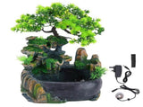 Small Rockery with Spray Fountain Waterfall Fog Water Pump Atomizer V1294-YM0901-3111200130611