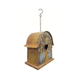 Galv & Rust Hanging Tree Birdhouse 42cm V637-71472BRD