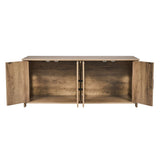 VEVOR Cat Litter Box Enclosure Wooden Litter Box Furniture Hidden 2 Rooms Greige V952-JSDMMSPWQ472MXLF5V0