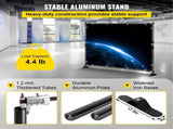 Telescopic Backdrop Banner 8' x 8' Banner Adjustable Step and Repeat Backdrop Banner V952-DM-ABSZSJ00000001V0