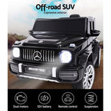 Kids Electric Ride On Car Mercedes-Benz Licensed AMG G63 Toy Cars 12V Black RCAR-AMG63-12V-BK