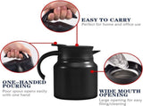 Stainless Steel Vacuum Insulated Teapot With Removable Tea Infuser Filter And Temperature Display V1237-ZY-807-294