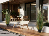 Artificial Grass Plant, 2 Pack 1499mm Faux Reed Flower Grass in Pot, Premium PVC Fake Greenery V952-DPKLWHLS59IND2ABK001V0
