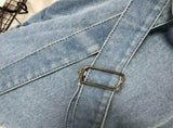 Denim Backpack Casual Style Lightweight Jeans Backpacks Classic Retro Travel Daypack well reduce the V1192-AZ-W-10045