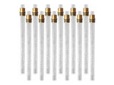 10PCS Wine Bottle Torch Wicks Kit Fiberglass Replacement Wicks with Brass Torch Wick Holders for DIY V1294-YM0901-3117240155511