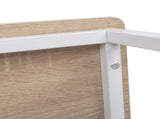 Artiss Computer Desk Oak 100CM MET-DESK-119-OA