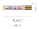 Green 0.7mm Nail Art Doodle Pen 12 Sticks- Single Color Acrylic Marker for Nail Design, No-Bake V888-ELOSUNG28411