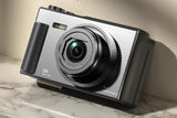 5K Digital Camera 18X Zoom Flip Screen Shoot Camera 64GB Memory Card-Black V1263-JX-7685