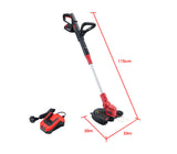 Baumr-AG 20V Cordless Line Trimmer Whipper Snipper Electric Garden Tool, 2.0Ah Lithium Battery V219-PLTCLSBMRALT3