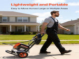 Stand Airless Paint Sprayer, 950W, 3300PSI High Pressure Airless Sprayer with Cart, Cleaning Brush, V952-ZSSPTJ900W04UXQUL001V3