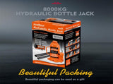 8-Ton Hydraulic Bottle Jack Heavy Duty Car Lifter with Safety Valve V465-82039