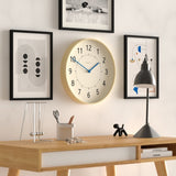 Newgate Monopoly Plywood Wall Clock With Blue Hands V398-NGMON264PLY40ICE