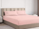 Ramesses Tea Rose 2000TC Cooling Bamboo Combo Set King Single V442-KIT-FITTEDSS-2000COOLBAMBOO-TEAROSE-KS