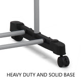 CARLA HOME Folding 3 Tier Clothes Laundry Drying Rack with Stainless Steel Tubes for Indoor & LSB-36029