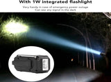 Noodradio - Solar-powered emergency radio, hand-operated - AM/FM/weather radio - With torch - SOS V1259-DP01-BO-649