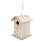 Mini Outdoor Wooden Bird House Nesting Cage Accessory for Garden Patio Decoration Ornament V1294-YM0901-3111200119911