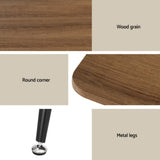 1 Artiss Dining Table and 4 Chairs Set Grey Velvet DSET-T02WD-VEL03-GYX4