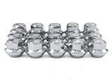 Aluminum Wheel Nuts. M12 X 1.5 Conical 19mm Hex Replacement for Ford Alloy Wheels V1237-ZY-203-0120