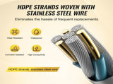 Electric Fence Tape, 1640Ft 500M Polytape Fencing Hot Wire, 3/4" Width 6 Stainless Steel Strands for V952-WLDXJDKJDK16SG4FMY3