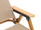 Kids Camping Chair Aluminum Alloy Wood Grain Canvas Portable Folding Camp Chair for Children Under 6 V1294-YM0901-3116240022911