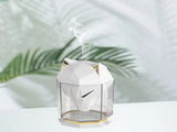 Desktop Humidifier with Cool Ambiance Light Wolf Shape 650ml Large Capacity Silent Air Purifier for V1294-YM0901-3113240172211