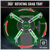 500kg Folding Engine Stand 1100lb Heavy Duty Workshop Auto Crane Hoist Motor V465-119720