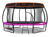 Kahuna Trampoline 14 ft with Roof - Pink TRA-KAH-14-PK-RF