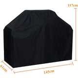 BBQ Cover Waterproof Windproof Fade Resistant Oxford Fabric Compatible with Weber and Brinkmann V1189-WXF-521-0001