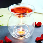 10 Bulk Buy Pack ofPerfume Scented Essential Oil Tealight Candle Burner Glass Lamp for Aromatherapy V382-OILLAMPBURNERX10