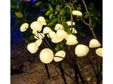 2Pcs Solar Mushroom Light - 6pcs Warm White V1263-JX-916