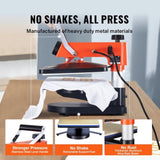 VEVOR Heat Press Machine 12x15in 6in1 Sublimation Transfer T-shirt Plate Mug Cup V952-YTSTHJY121561J3VHV3
