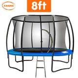 Kahuna 8 ft Trampoline Round Outdoor - Blue TRA-KAH-08-BU