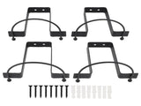 Cowboy Hat Rack Rustic Carbon Steel Space Saving Wall Mount Cowboy Hat Hanger for Home V1294-YM0901-3116250004811