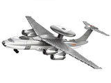 Christmas gift KJ2000 Airborne Early Warning Aircraft Building Blocks Set, 199 Pieces Military Model V1107-BUILDING BLOCK TOYKJ2000