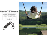 SWETRACE Porch Swing Springs Heavy Duty Black 1 Set 5.9x1.2in V1189-LWWAL-20260327-03429