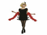 Ladies Flapper Costume Charleston Gatsby Chicago Fancy Dress Party 1920s 20s - Black V563-12100