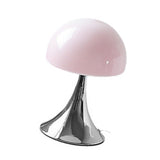 Mushroom Shape Table Lamp Glass Iron Warm Light USB Modern Bedside Nightstand Lamp for Bedroom V1294-YM0901-3119240068911