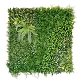 YES4HOMES 5 SQM Artificial Plant Wall Dcor Grass Panels Vertical Garden Foliage Tile Fence 1X1M V278-5-X-CCGA110-GREENPLANT