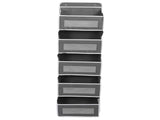 5 Shelf Hanging Closet Organizer Non Woven Fabric Over The Door Storage Bags with 5 5 Mesh V1294-YM0901-3117240298511