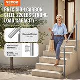 VEVOR 59 in Handrails for Outdoor Steps Staircase for Porch Deck Side-mount V952-BXGSLZFS150CQRI7OV0