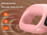 Portable Heated Fascia Ring Massager with 5-Speed Vibration & USB-C Charging Deep Tissue Muscle V1107-CS-ZDAMQ