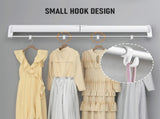 Alston Wall Mounted Drying Rack Black Clothes Airer Space Saver Folding Dryer Bearing Capacity 12KG V985-WMDRYINGRACKB