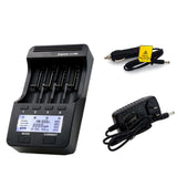 LiitoKala Lii-500 4 Slots Smart Intelligent Battery Charger Kit for 3.7V Li-ion & 1.2V Ni-MH V1294-YM0901-L2141US-1