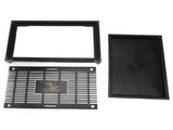 Gongfu Tea Tray Water Storage Drainage Home Decoration Ornament Serving Tray for Office Black V1294-YM0703-3118230040112